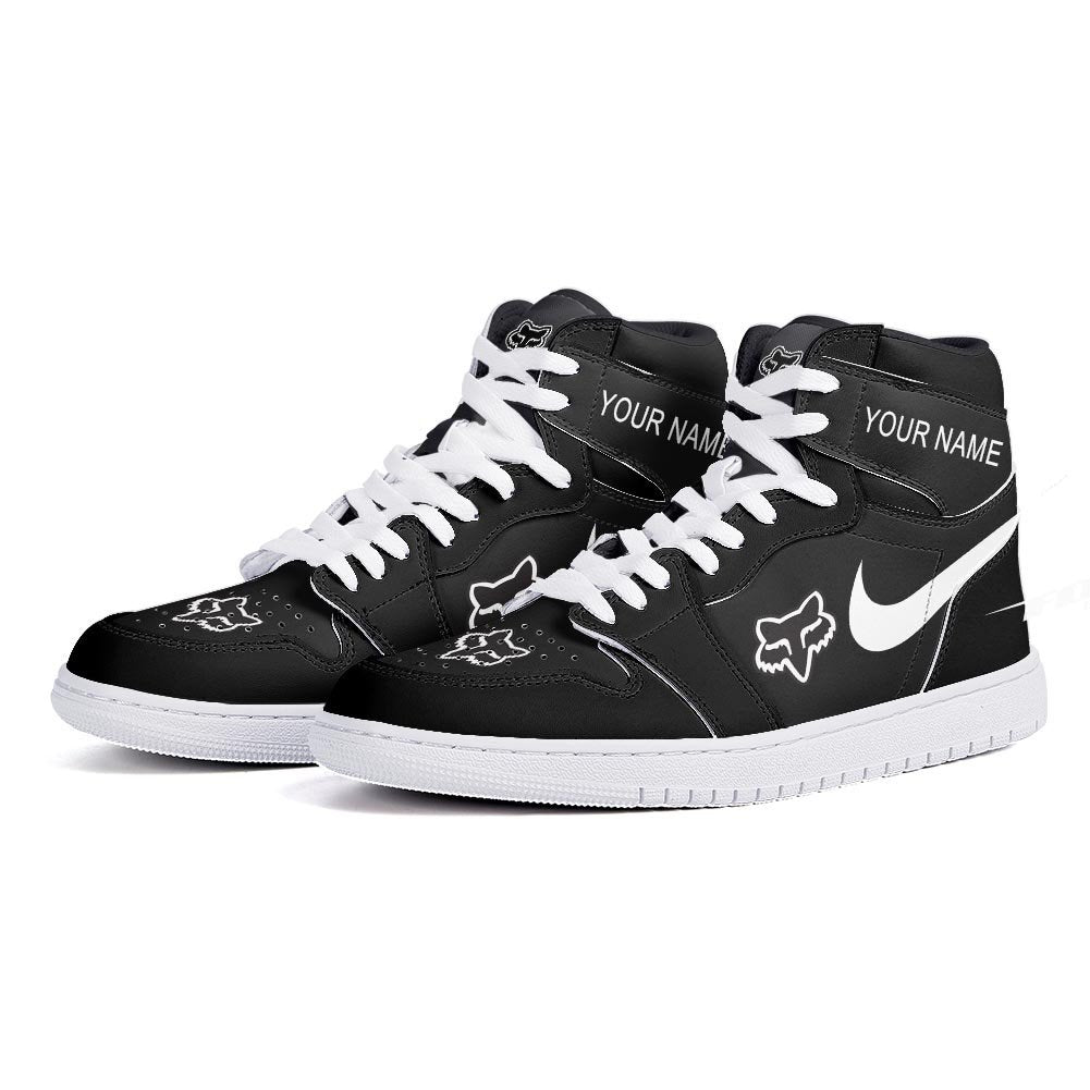 Ideafootwear Fox Racing AJ1 High Sneakers Shoes For Men And Women 5