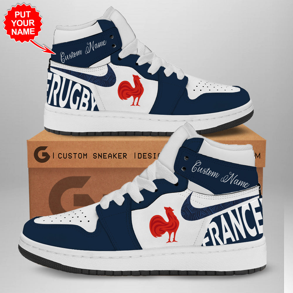 Ideafootwear France x Rugby World Cup AJ1 High Sneakers Shoes For Men And Women 1