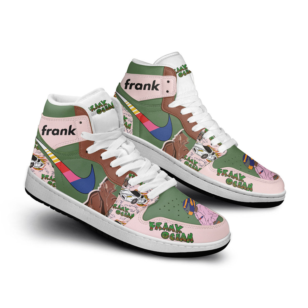 Ideafootwear Frank Ocean AJ1 High Sneakers Shoes For Men And Women 1