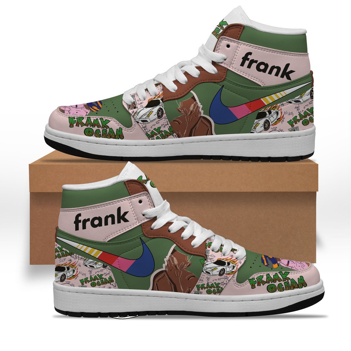 Ideafootwear Frank Ocean AJ1 High Sneakers Shoes For Men And Women 1