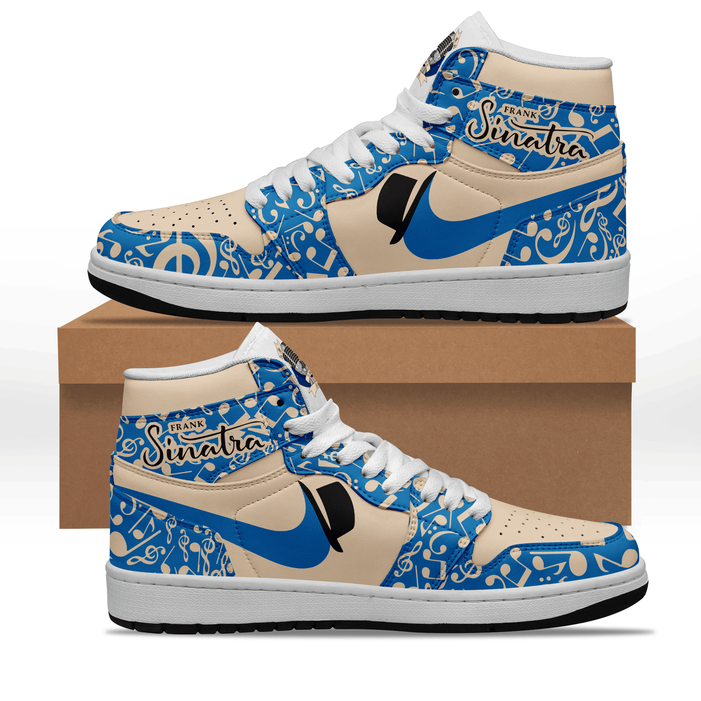 Ideafootwear Frank Sinatra AJ1 High Sneakers Shoes For Men And Women 1