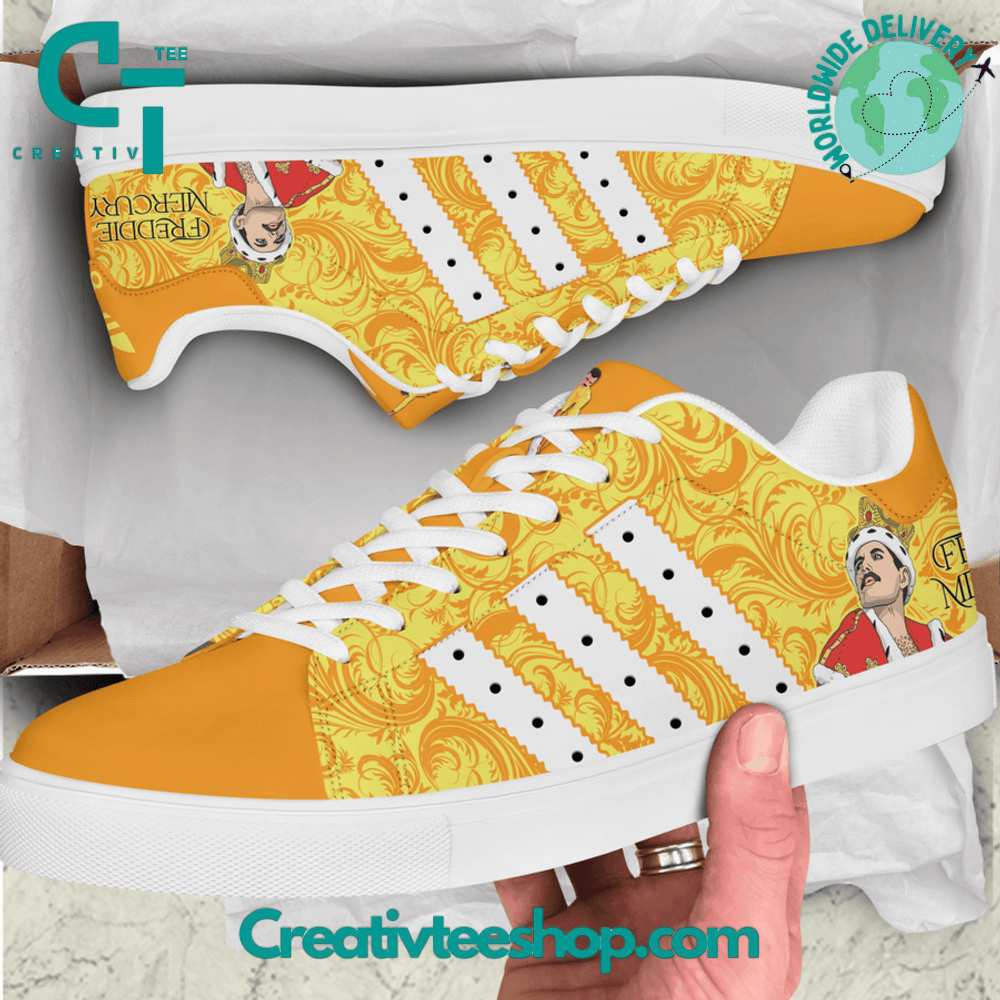 Ideafootwear Freddie Mercury  Skate Stan Shoes Sneakes For Men And Women 2