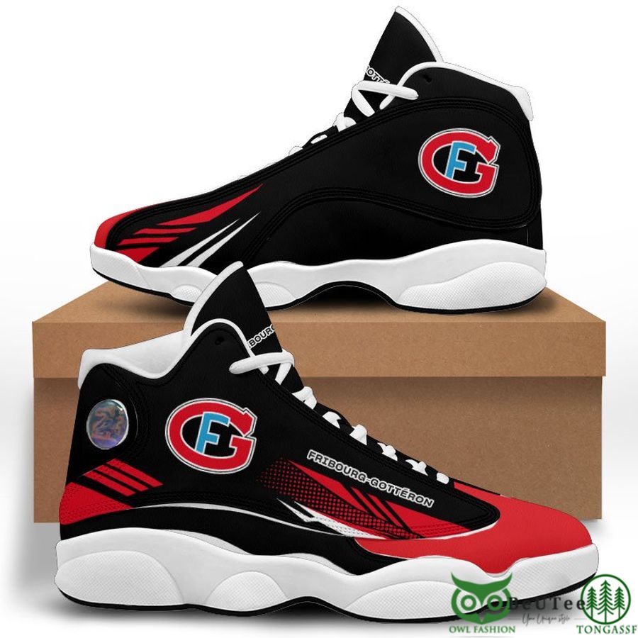Ideafootwear Fribourg-Gotteron AJ13 Sneakers Shoes For Men And Women 2