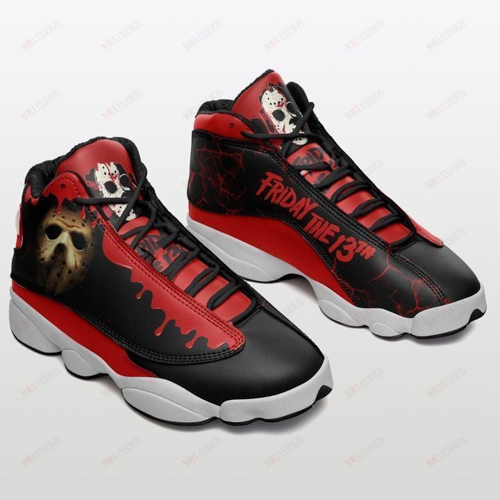 Ideafootwear Friday the 13th AJ13 Sneakers Shoes For Men And Women 1
