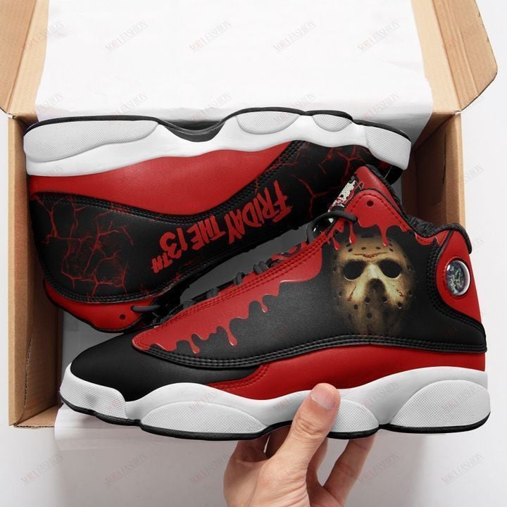 Ideafootwear Friday the 13th AJ13 Sneakers Shoes For Men And Women 1