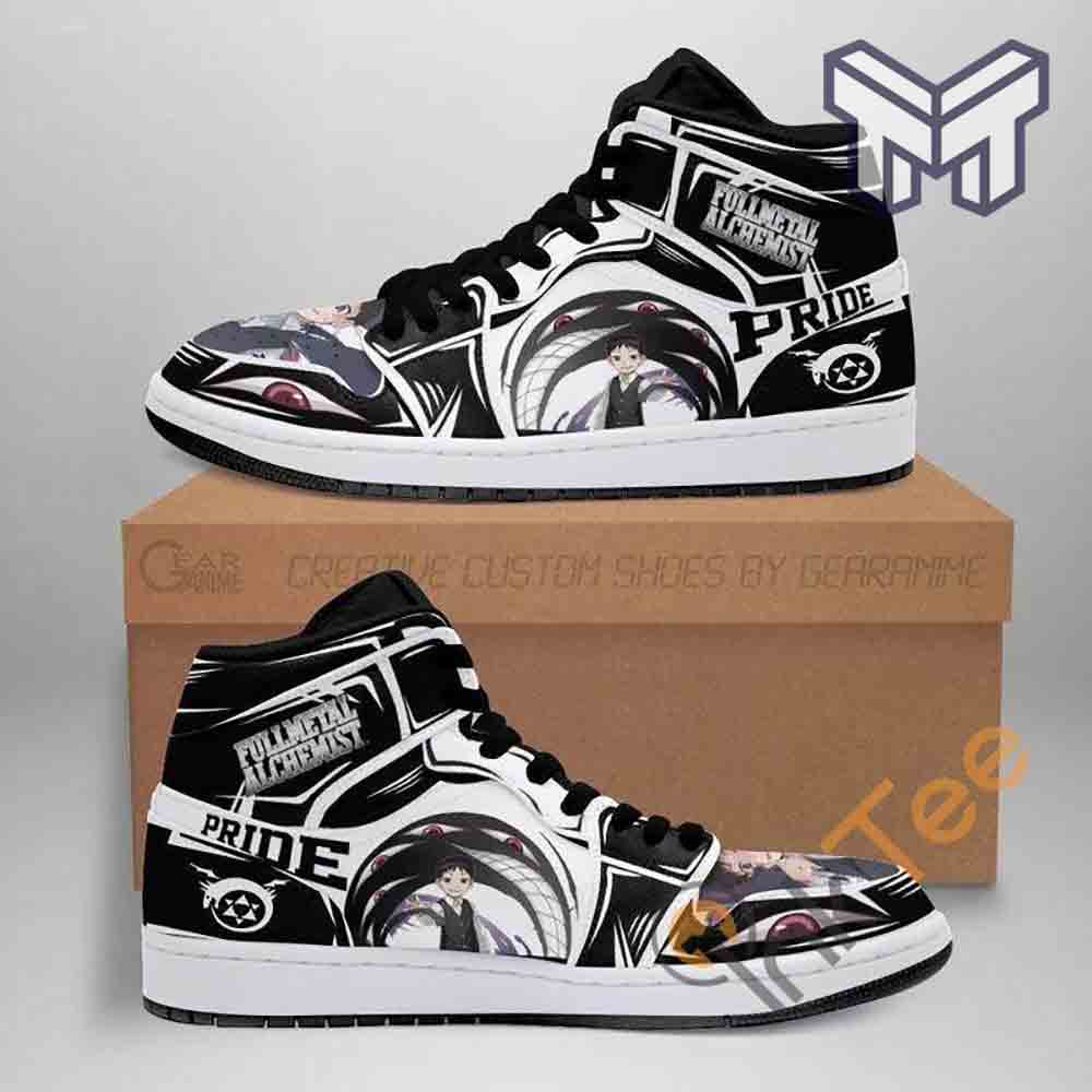 Ideafootwear Fullmetal Alchemist AJ1 High Sneakers Shoes For Men And Women 2