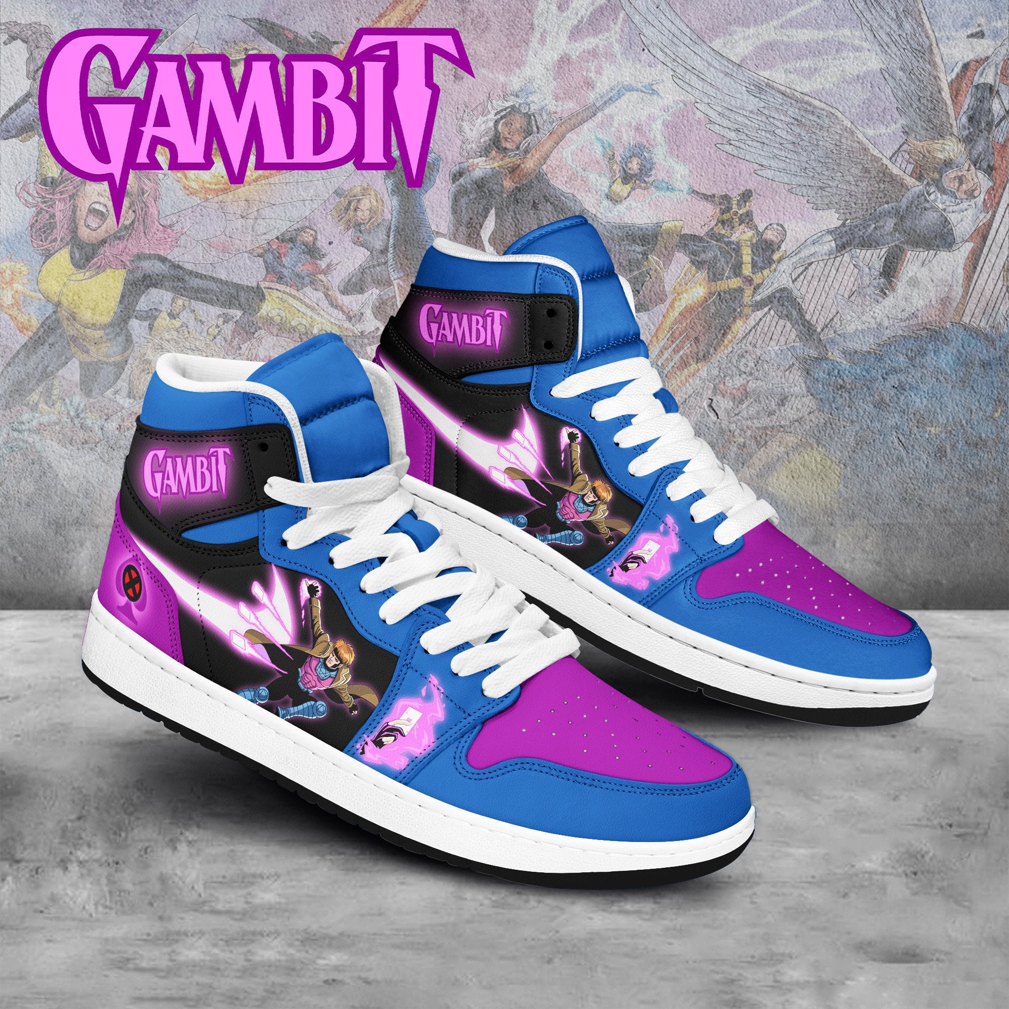 Ideafootwear Gambit AJ1 High Sneakers Shoes For Men And Women 2