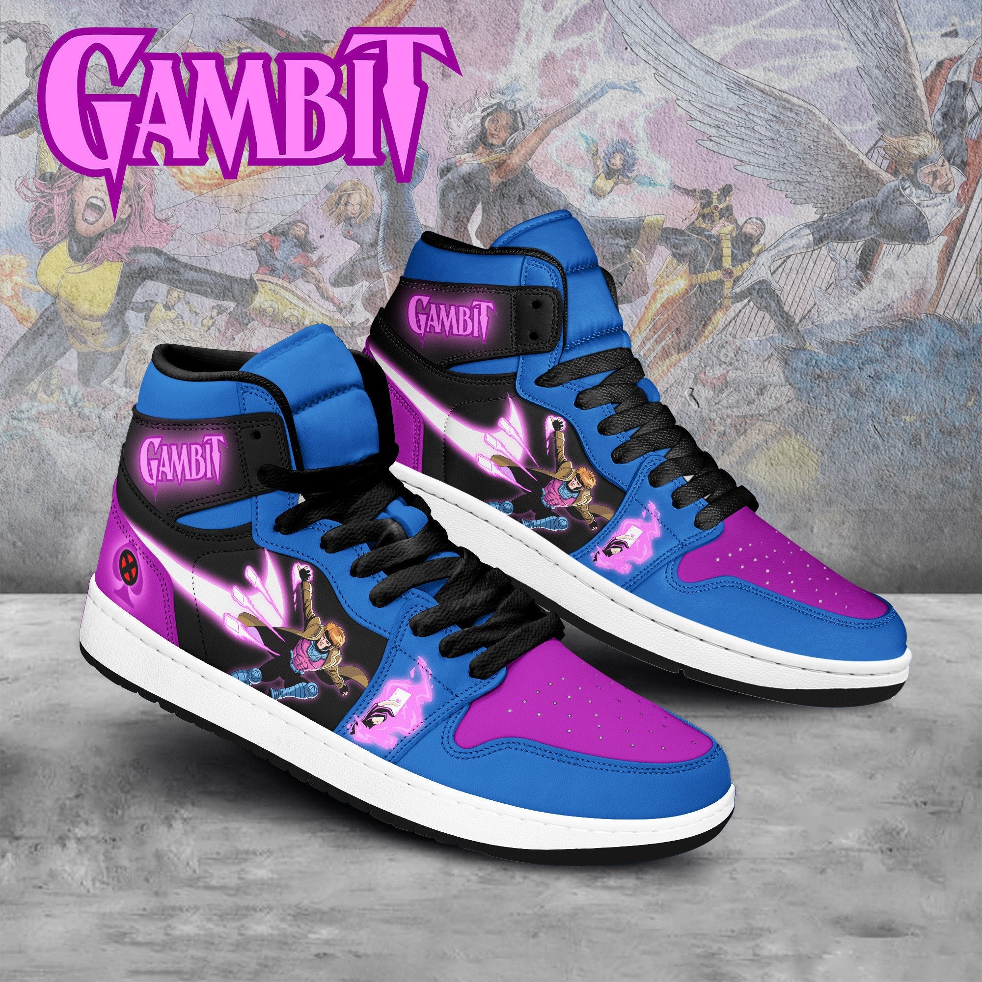 Ideafootwear Gambit AJ1 High Sneakers Shoes For Men And Women 1