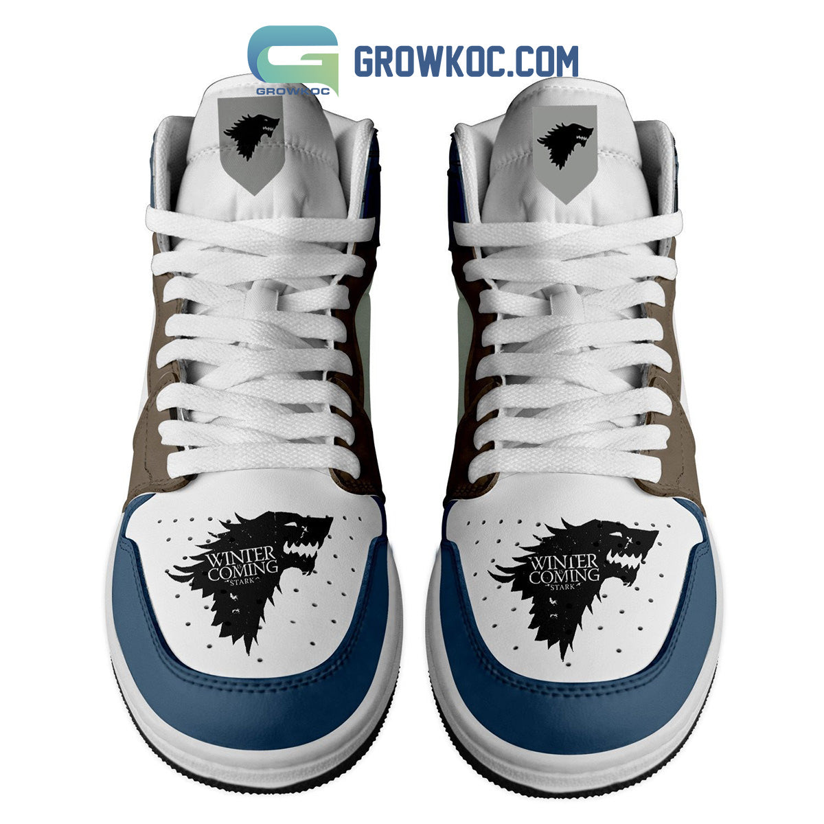 Ideafootwear Game of Thrones AJ1 High Sneakers Shoes For Men And Women 2