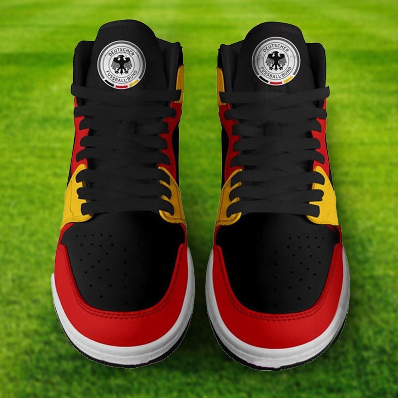 Ideafootwear Germany football team AJ1 High Sneakers Shoes For Men And Women 1
