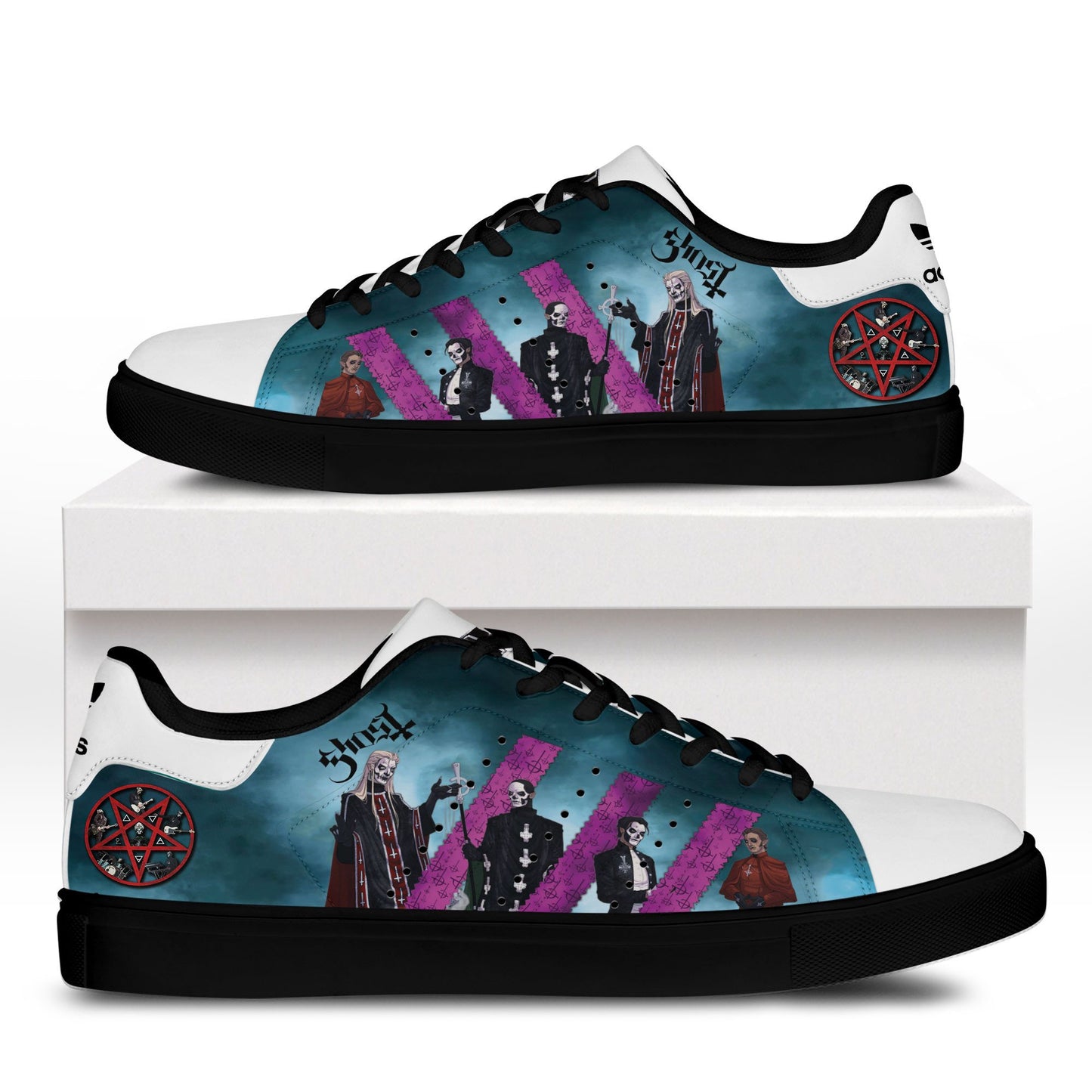 Ideafootwear Ghost Skate Stan Shoes Sneakes For Men And Women 1
