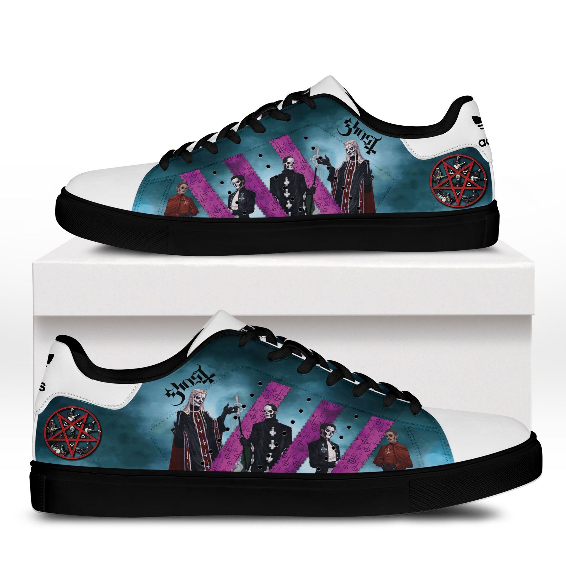 Ideafootwear Ghost Skate Stan Shoes Sneakes For Men And Women 1