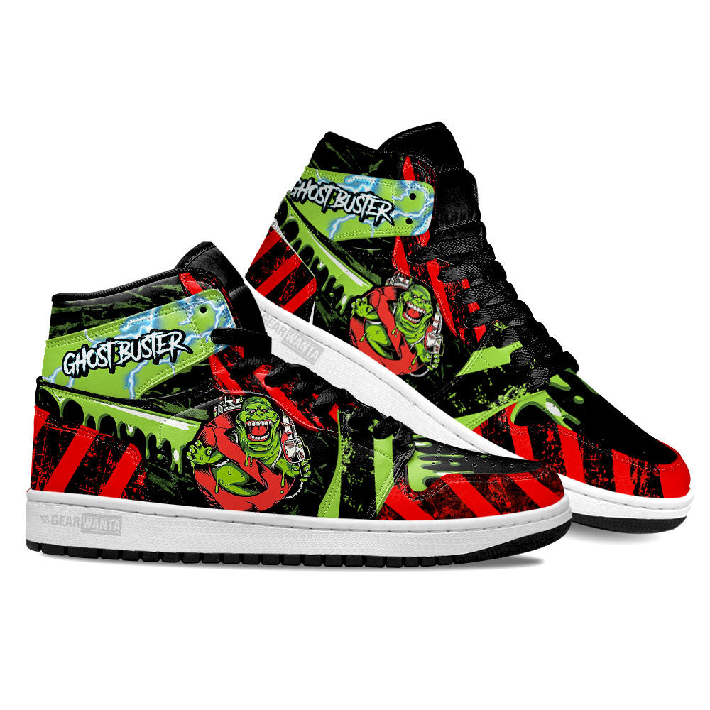 Ideafootwear Ghostbuster AJ1 High Sneakers Shoes For Men And Women 1