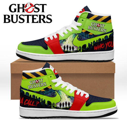 Ideafootwear Ghostbusters AJ1 High Sneakers Shoes For Men And Women 3