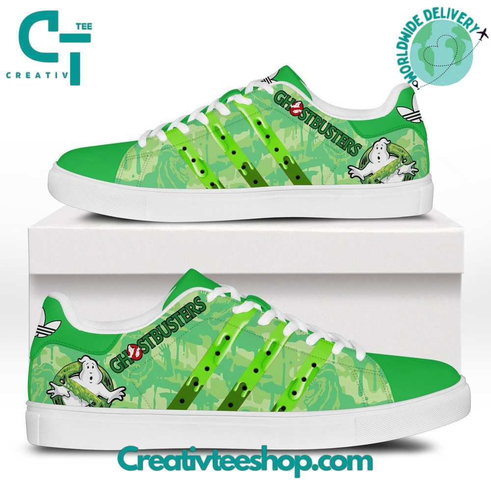 Ideafootwear Ghostbusters Skate Stan Shoes Sneakes For Men And Women 2