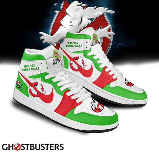 Ideafootwear Ghostbusters Who You Gonna Call AJ1 High Sneakers Shoes For Men And Women 1