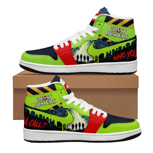 Ideafootwear Ghostbusters Who You Gonna Call Save You AJ1 High Sneakers Shoes For Men And Women 1