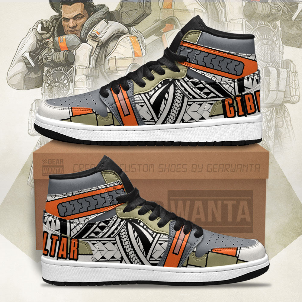 Ideafootwear Gibraltar Apex AJ1 High Sneakers Shoes For Men And Women 1