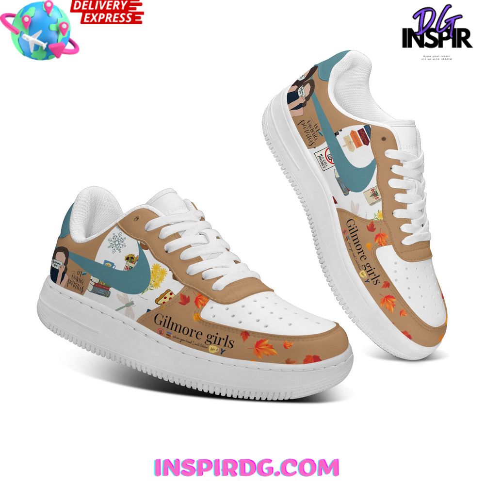 Ideafootwear Gilmore Girls Air Low-Top Sneakers Shoes For Men And Women 1
