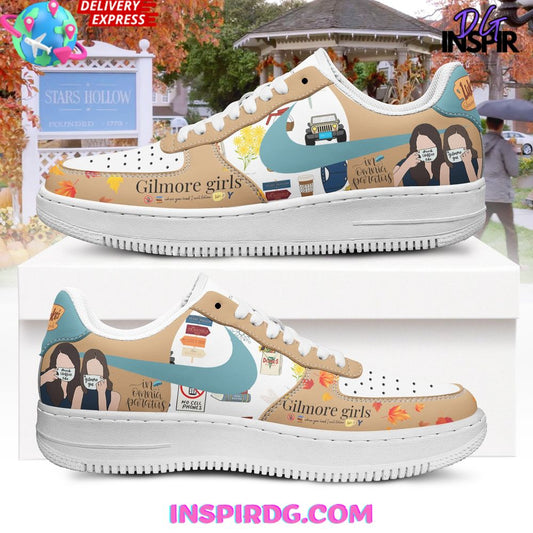 Ideafootwear Gilmore Girls Air Low-Top Sneakers Shoes For Men And Women 1