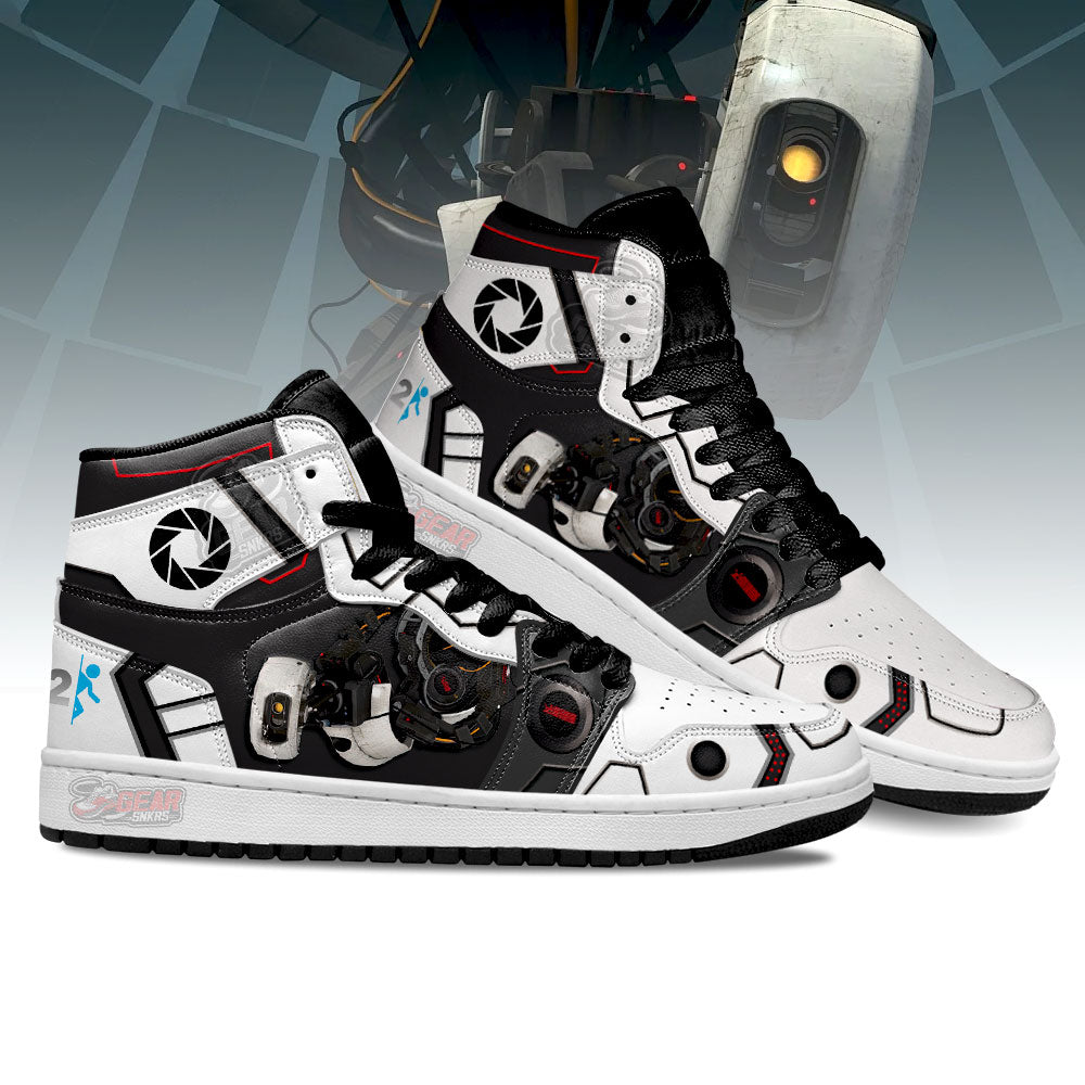 Ideafootwear GLaDOS Portal AJ1 High Sneakers Shoes For Men And Women 1