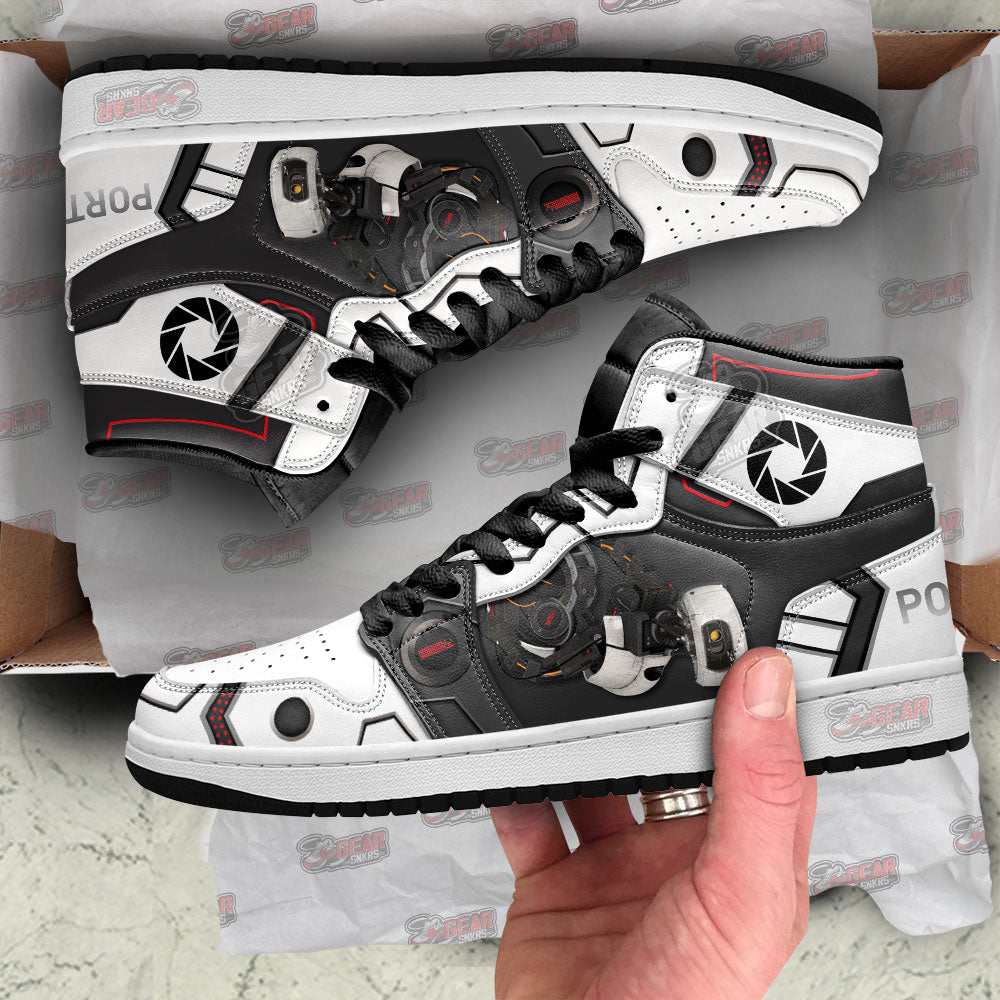 Ideafootwear GLaDOS Portal AJ1 High Sneakers Shoes For Men And Women 1