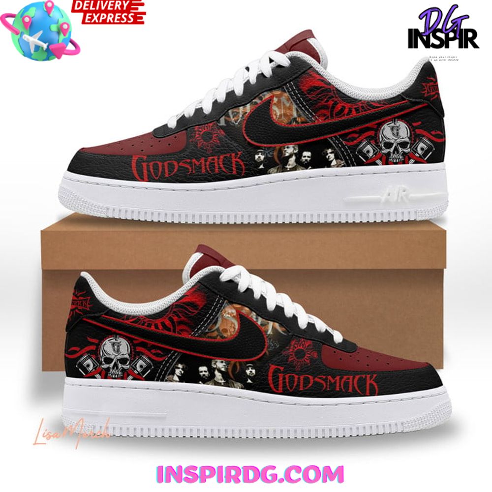 Ideafootwear Godsmack Air Low-Top Sneakers Shoes For Men And Women 1