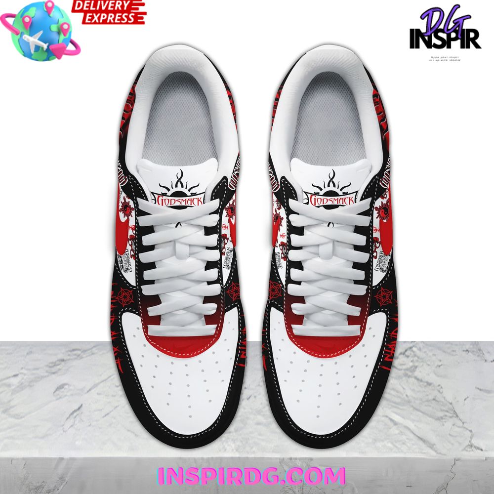 Ideafootwear Godsmack Air Low-Top Sneakers Shoes For Men And Women 2