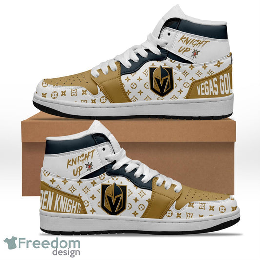 Ideafootwear Golden Knights AJ1 High Sneakers Shoes For Men And Women 1