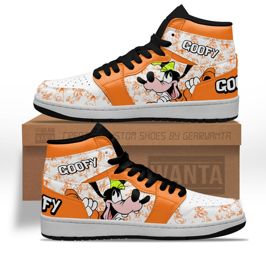 Ideafootwear Goofy AJ1 High Sneakers Shoes For Men And Women 1