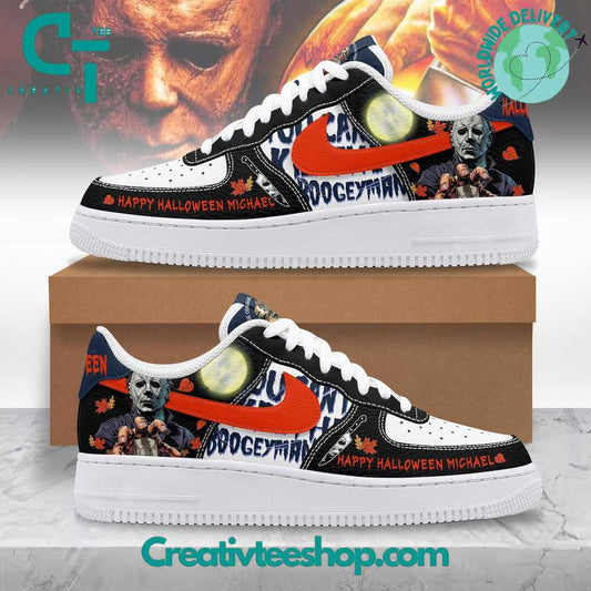 Ideafootwear Grandfather of Slashers Happy Halloween  Air Low-Top Sneakers Shoes For Men And Women 1