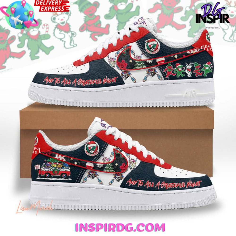 Ideafootwear Grateful Dead Air Low-Top Sneakers Shoes For Men And Women 32