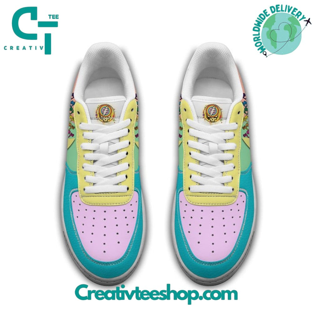 Ideafootwear Grateful Dead Air Low-Top Sneakers Shoes For Men And Women 35