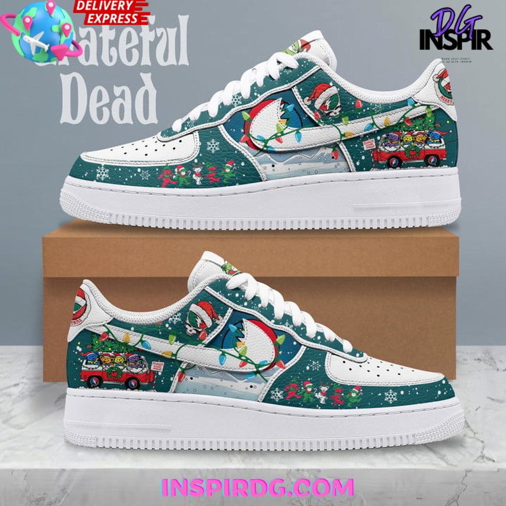 Ideafootwear Grateful Dead Air Low-Top Sneakers Shoes For Men And Women 33