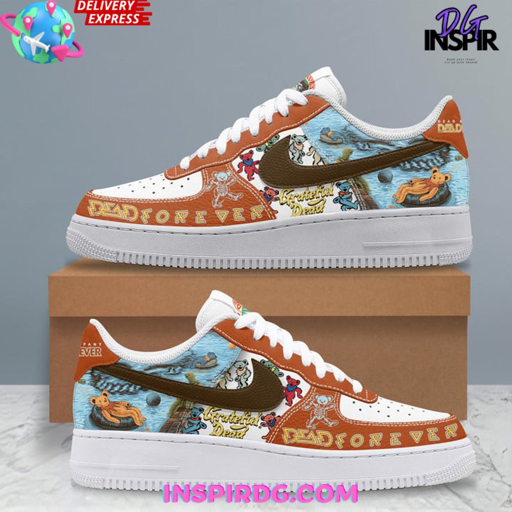 Ideafootwear Grateful Dead Air Low-Top Sneakers Shoes For Men And Women 27