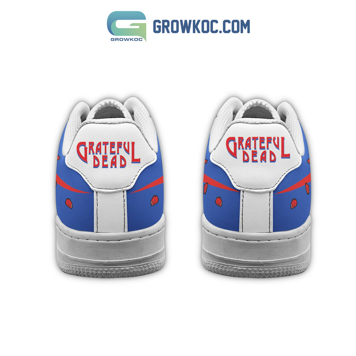 Ideafootwear Grateful Dead Air Low-Top Sneakers Shoes For Men And Women 10