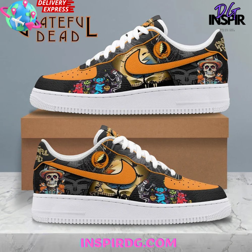 Ideafootwear Grateful Dead Air Low-Top Sneakers Shoes For Men And Women 29