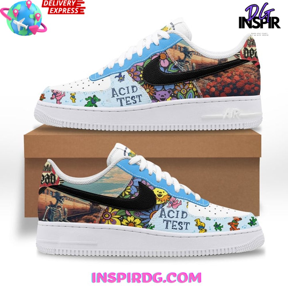 Ideafootwear Grateful Dead Air Low-Top Sneakers Shoes For Men And Women 28