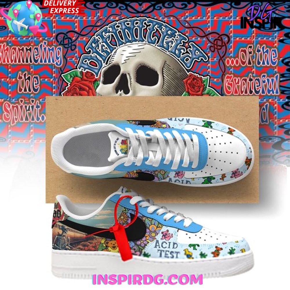 Ideafootwear Grateful Dead Air Low-Top Sneakers Shoes For Men And Women 28