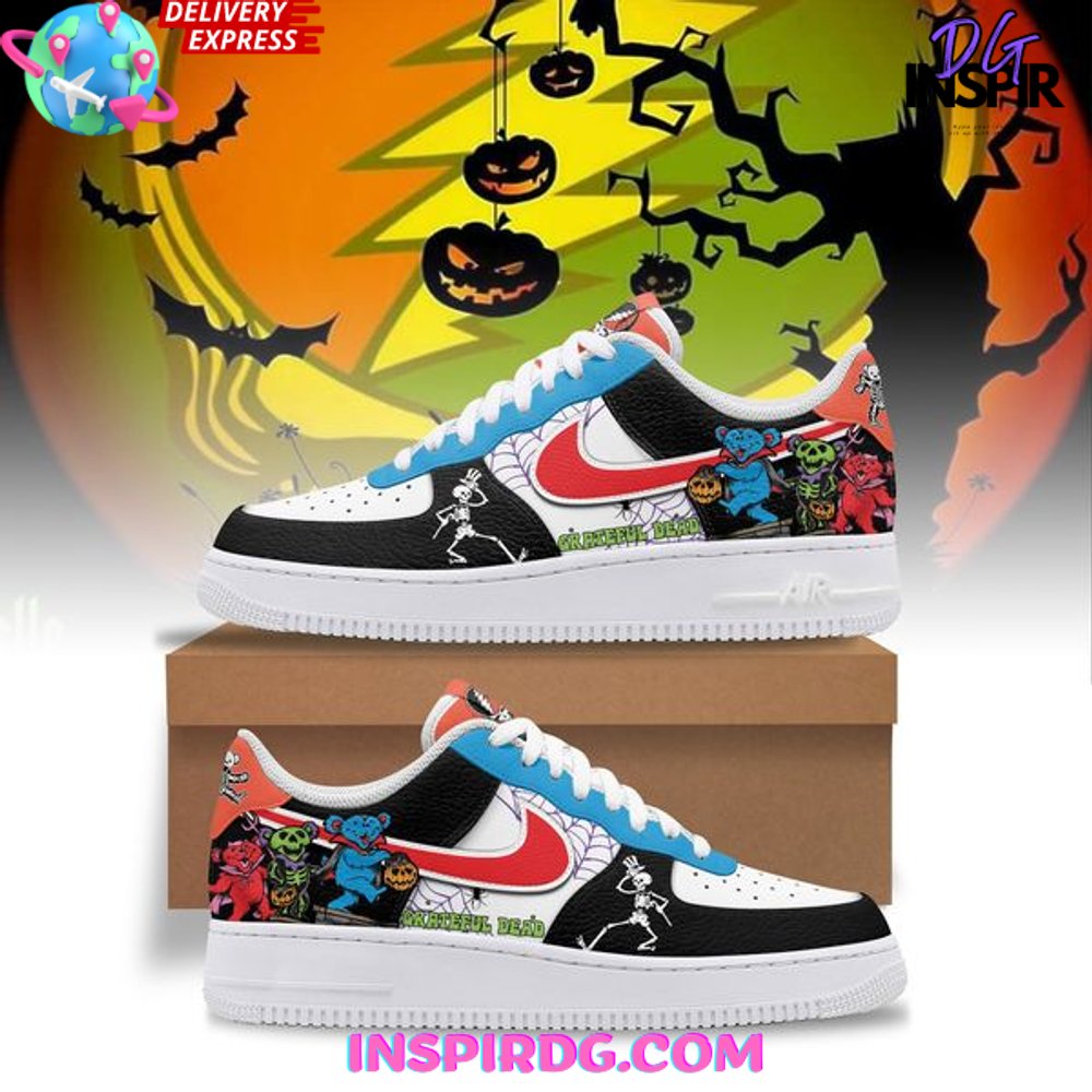 Ideafootwear Grateful Dead Air Low-Top Sneakers Shoes For Men And Women 23