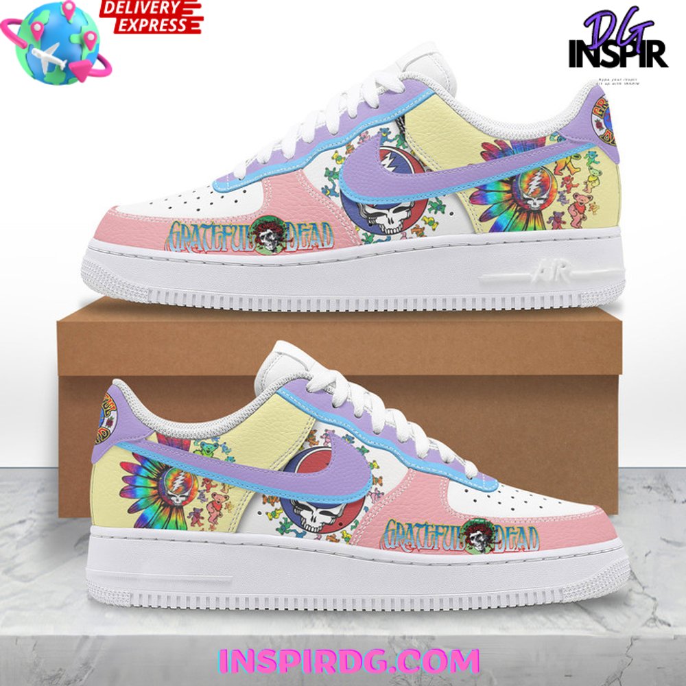 Ideafootwear Grateful Dead Air Low-Top Sneakers Shoes For Men And Women 26