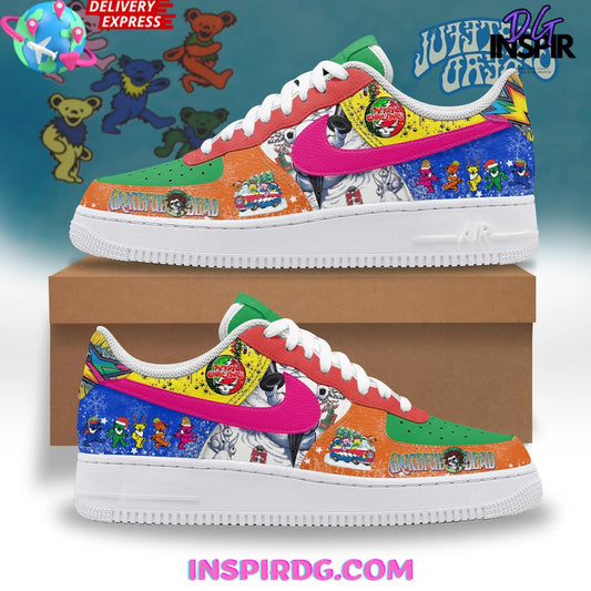 Ideafootwear Grateful Dead Air Low-Top Sneakers Shoes For Men And Women 6