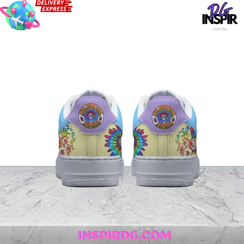 Ideafootwear Grateful Dead Air Low-Top Sneakers Shoes For Men And Women 26