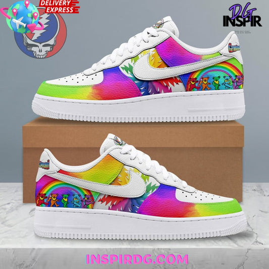 Ideafootwear Grateful Dead Air Low-Top Sneakers Shoes For Men And Women 24