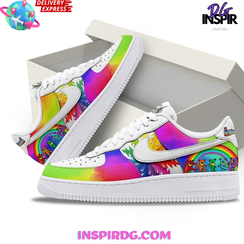 Ideafootwear Grateful Dead Air Low-Top Sneakers Shoes For Men And Women 24