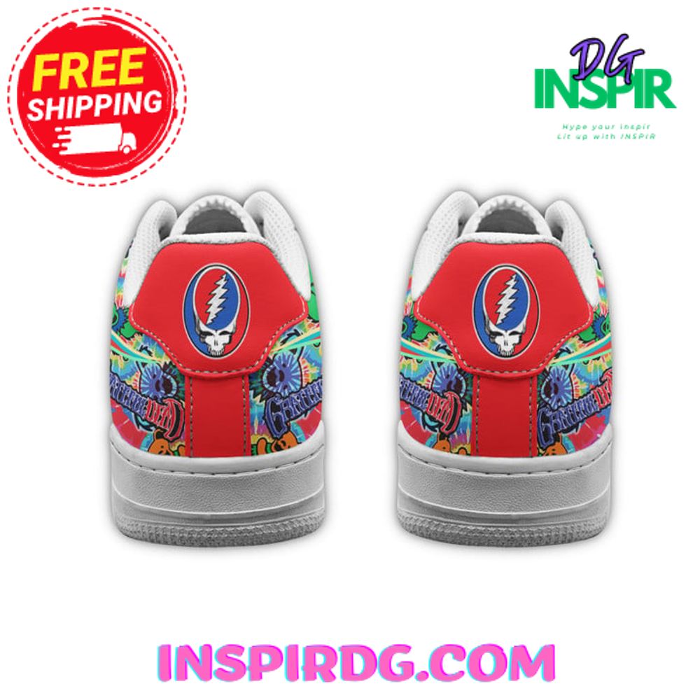 Ideafootwear Grateful Dead Air Low-Top Sneakers Shoes For Men And Women 14
