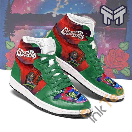 Ideafootwear Grateful Dead AJ1 High Sneakers Shoes For Men And Women 6