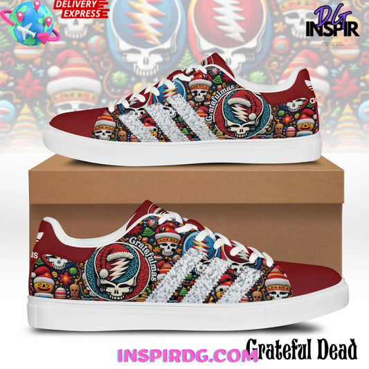 Ideafootwear Grateful Dead Skate Stan Shoes Sneakes For Men And Women 2
