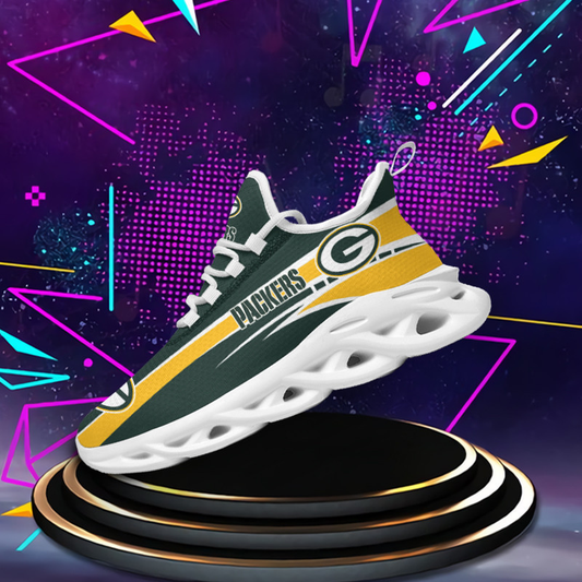 Ideafootwear Green Bay Packers Max Soul Shoes Sneakers For Men And Women 49