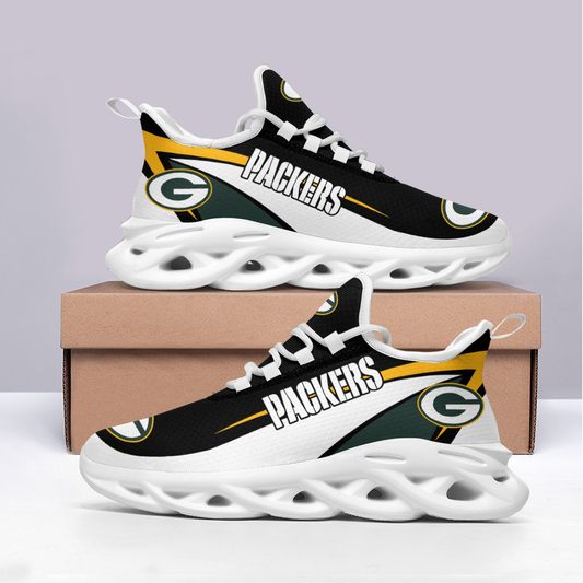 Ideafootwear Green Bay Packers Max Soul Shoes Sneakers For Men And Women 1